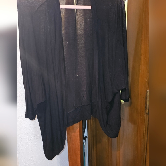 Lady Jayne Jackets & Blazers - Black Open Front Cardigan